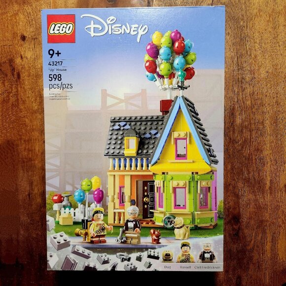 NEW Lego Disney Pixar UP House Building Set Toy with Balloons Movie Kit 43217 Br - Picture 2 of 16
